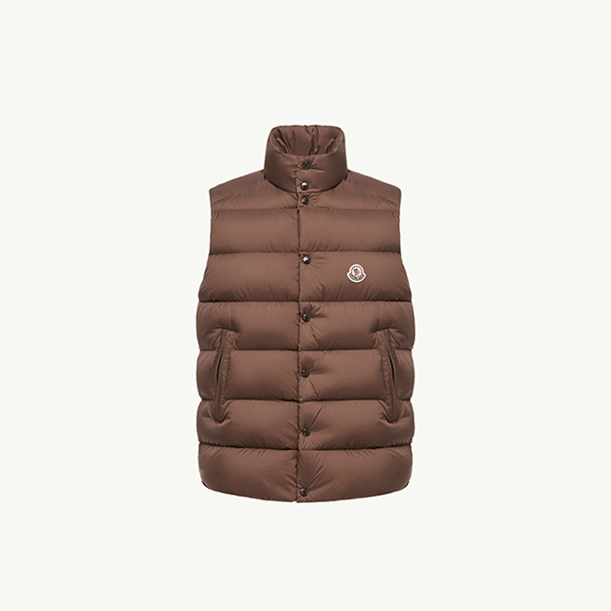 moncler tibb stand collar down vest